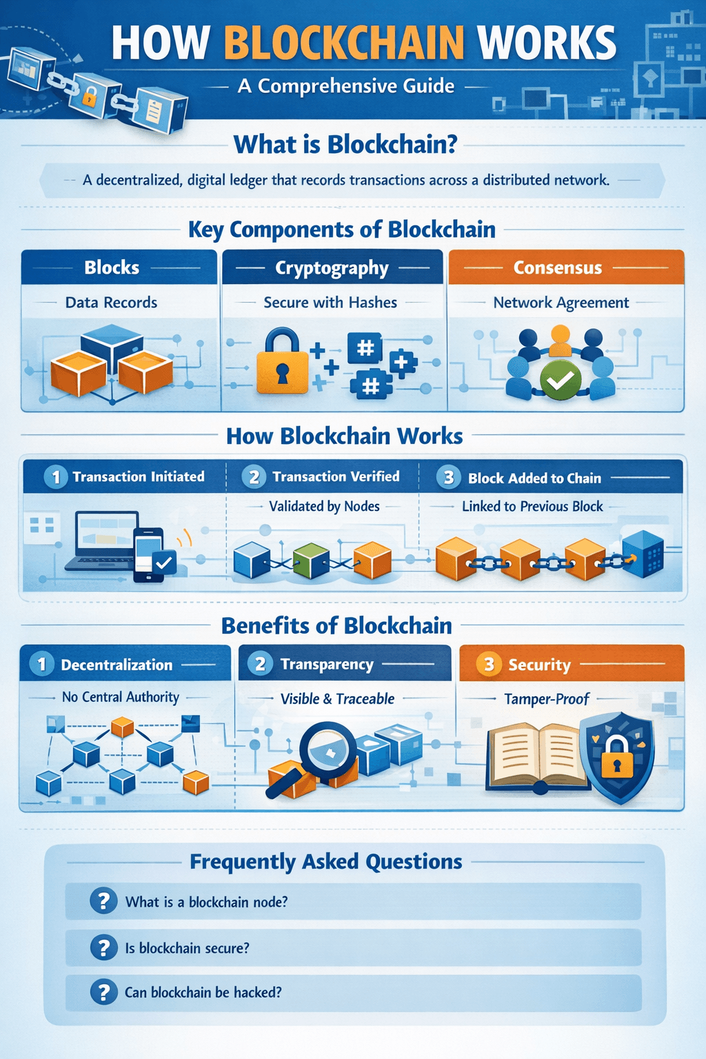 How Blockchain Works: A Complete Beginner-to-Advanced Guide